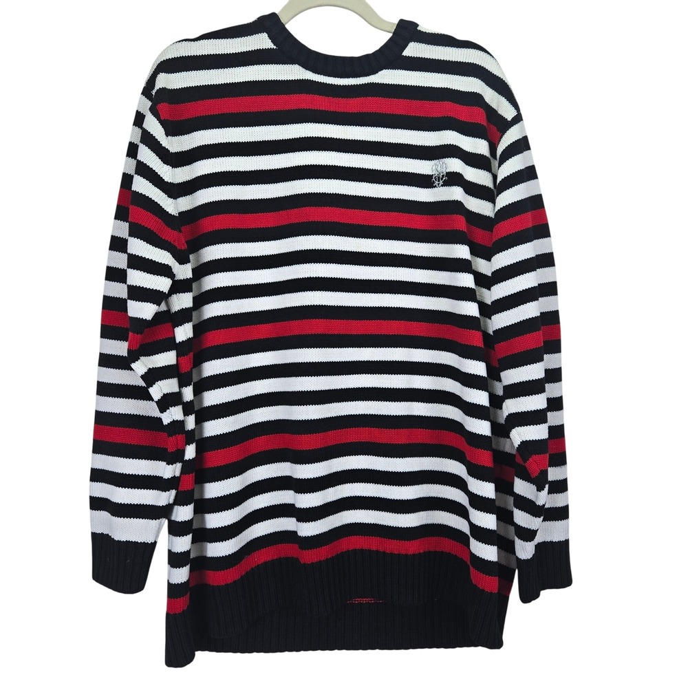 Southpole‎ Authentic Collection Striped Knit Sweater Mens XXL Streetwear Casual